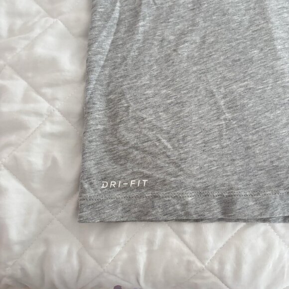 Nike T Shirt Tee Mens Size Small Just Do It Graphic Sportswear Gray Short Sleeve - Picture 6 of 8